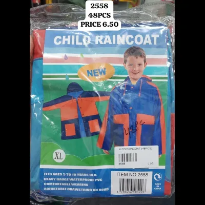 Kids Raincoat (48 PCS) wholesale